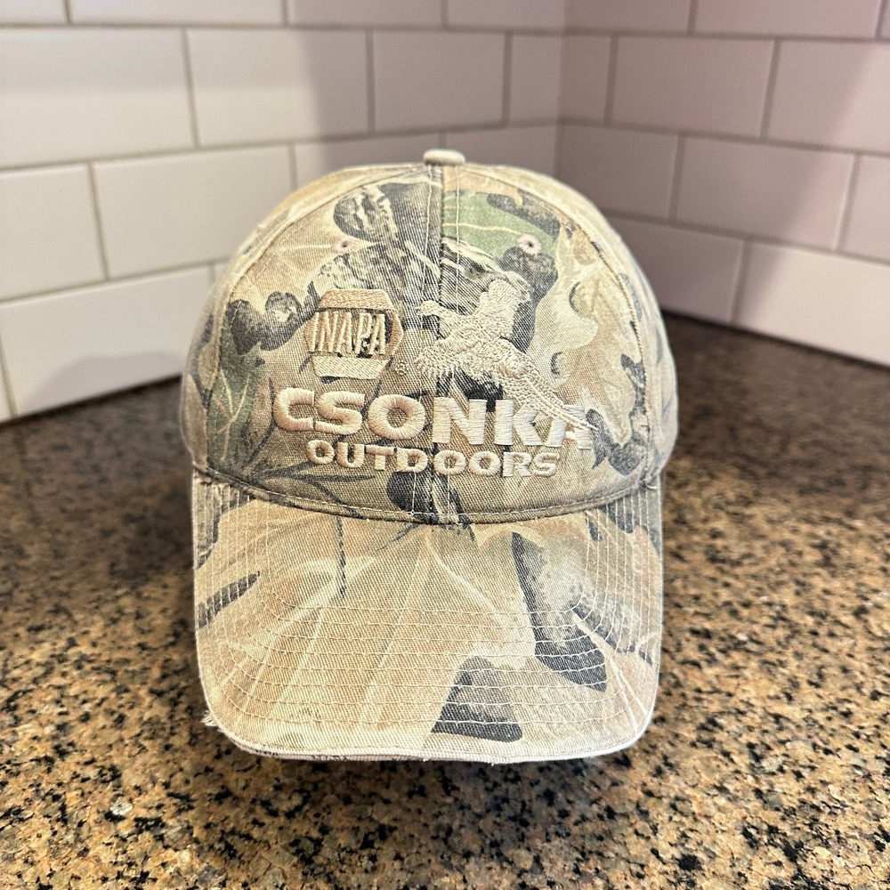 NAPA Csonka Outdoors Camo Baseball Cap Adjustable Hunting Hat Pheasant